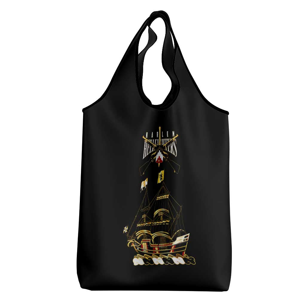 Harlem Hellfighters Grocery Bag 369th Regiment Legacy at Sea - African Pride