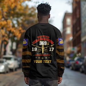 Harlem Hellfighters Long Sleeve Shirt 369th Regiment Legacy at Sea - African Pride