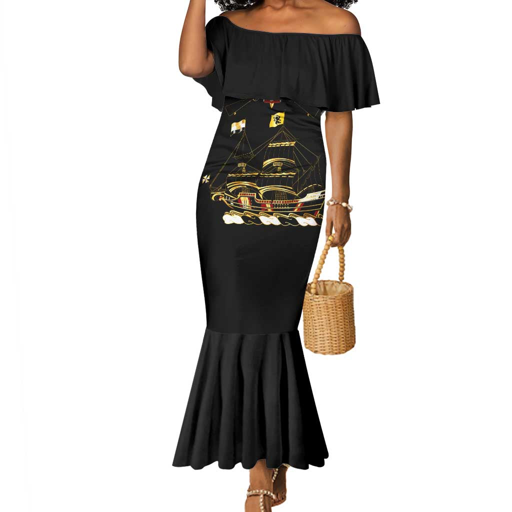 Harlem Hellfighters Mermaid Dress 369th Regiment Legacy at Sea - African Pride