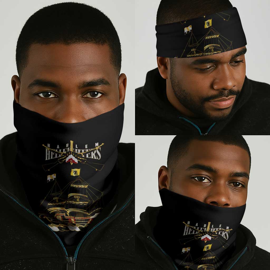 Harlem Hellfighters Neck Gaiter 369th Regiment Legacy at Sea DT02