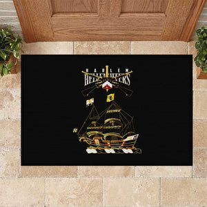 Harlem Hellfighters Rubber Doormat 369th Regiment Legacy at Sea - African Pride