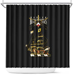 Harlem Hellfighters Shower Curtain 369th Regiment Legacy at Sea - African Pride