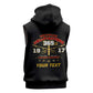 Harlem Hellfighters Sleeveless Hoodie 369th Regiment Legacy at Sea - African Pride