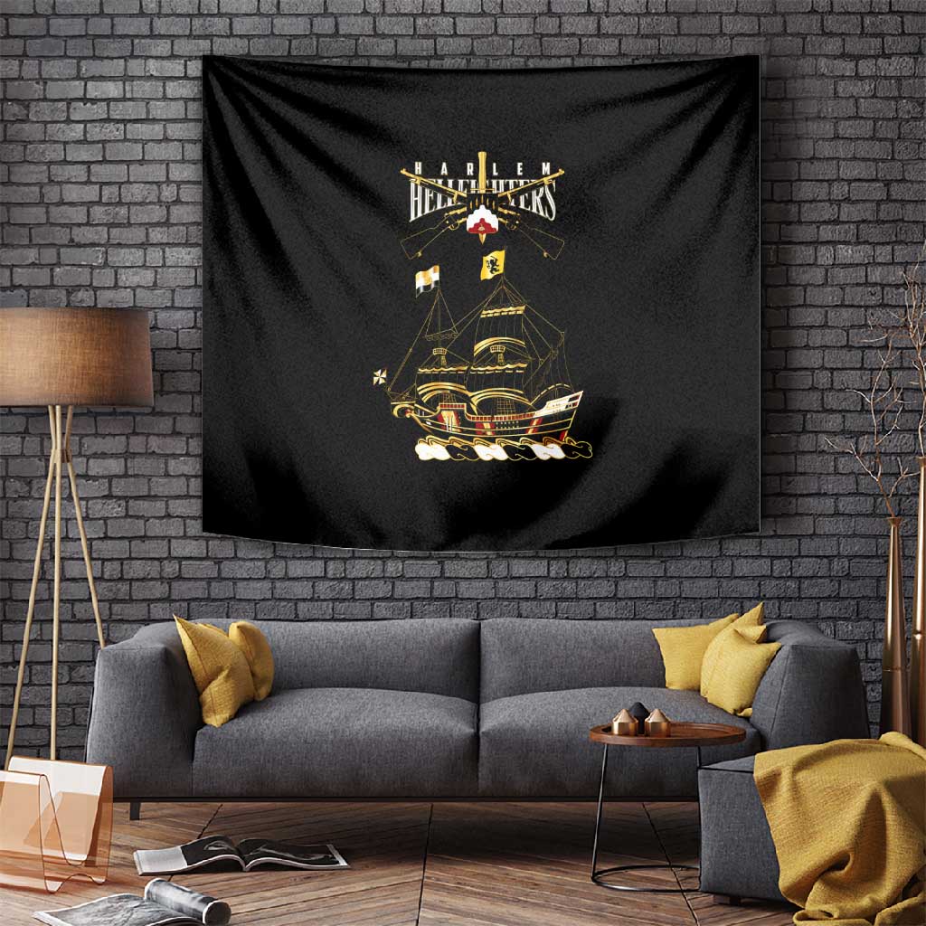 Harlem Hellfighters Tapestry 369th Regiment Legacy at Sea - African Pride