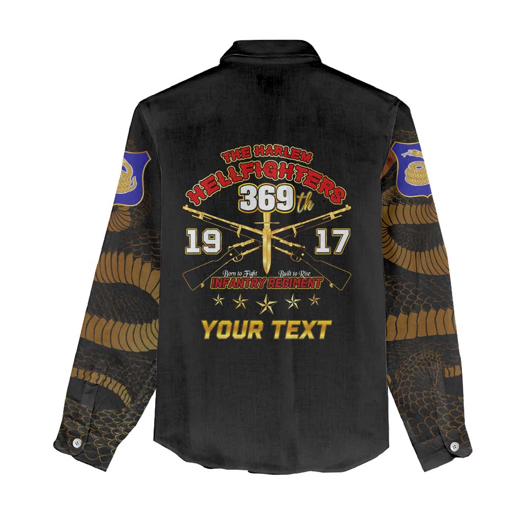 Harlem Hellfighters Women Casual Shirt 369th Regiment Legacy at Sea - African Pride
