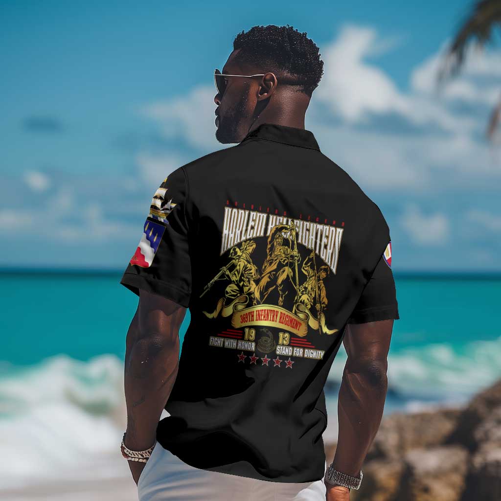 Harlem Hellfighters 1913 Hawaiian Shirt Fight with Honor, Stand for Dignity - 369th Infantry Regiment - African Pride