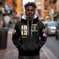 Harlem Hellfighters 1913 Hoodie Fight with Honor, Stand for Dignity - 369th Infantry Regiment - African Pride