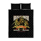 Harlem Hellfighters 1913 Quilt Bed Set Fight with Honor, Stand for Dignity - 369th Infantry Regiment - African Pride