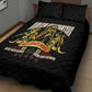 Harlem Hellfighters 1913 Quilt Bed Set Fight with Honor, Stand for Dignity - 369th Infantry Regiment - African Pride