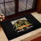 Harlem Hellfighters 1913 Rubber Doormat Fight with Honor, Stand for Dignity - 369th Infantry Regiment - African Pride