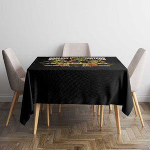 Harlem Hellfighters 1913 Tablecloth Fight with Honor, Stand for Dignity - 369th Infantry Regiment - African Pride