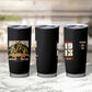 Harlem Hellfighters 1913 Tumbler Cup Fight with Honor, Stand for Dignity - 369th Infantry Regiment - African Pride