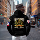 Harlem Hellfighters 1913 Zip Hoodie Fight with Honor, Stand for Dignity - 369th Infantry Regiment - African Pride
