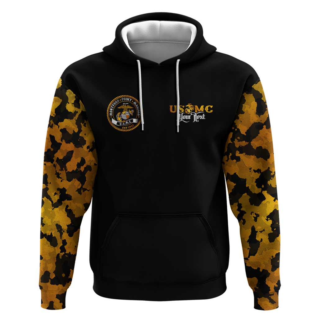 Montford Point Marines Hoodie Afro Black History Tribute DT02
