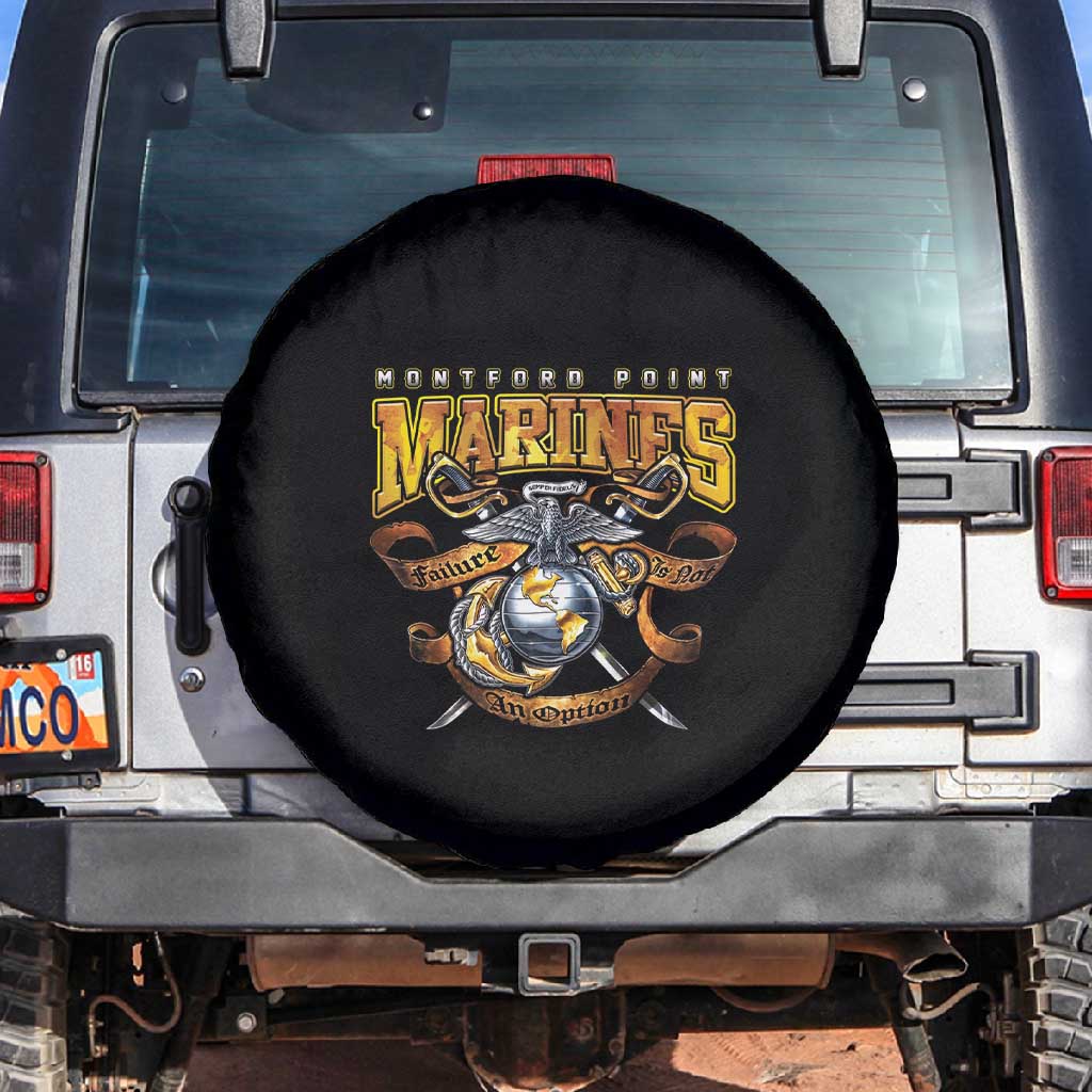 Montford Point Marines Spare Tire Cover Afro Black History Tribute DT02