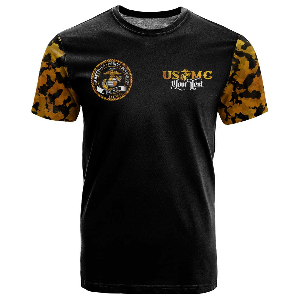 Montford Point Marines T shirt Afro Black History Tribute DT02