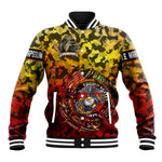 Montford Point Marines Baseball Jacket Afro Devil Dog Soldier Legend - African Pride