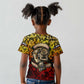 Montford Point Marines Kid T shirt Afro Devil Dog Soldier Legend - African Pride
