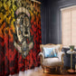 Montford Point Marines Window Curtain Afro Devil Dog Soldier Legend - African Pride