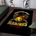 Montford Point Marines Area Rug Afro First to Fight Prejudice - African Pride