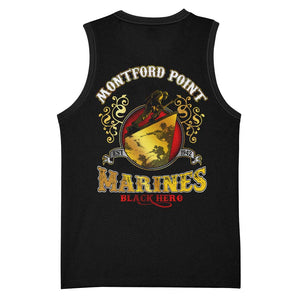 Montford Point Marines Basketball Jersey Afro First to Fight Prejudice DT02