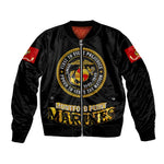 Montford Point Marines Bomber Jacket Afro First to Fight Prejudice - African Pride