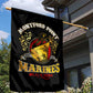 Montford Point Marines Garden Flag Afro First to Fight Prejudice - African Pride