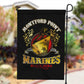 Montford Point Marines Garden Flag Afro First to Fight Prejudice - African Pride
