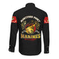 Montford Point Marines Long Sleeve Button Shirt Afro First to Fight Prejudice - African Pride