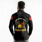 Montford Point Marines Long Sleeve Polo Shirt Afro First to Fight Prejudice - African Pride