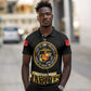 Montford Point Marines Polo Shirt Afro First to Fight Prejudice - African Pride