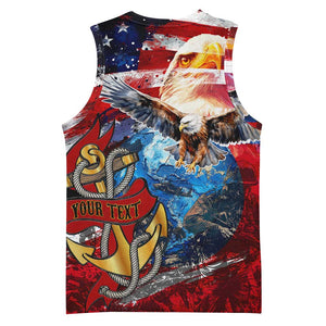 Montford Point Marines Basketball Jersey African American Eagle Anchor Tribute DT02