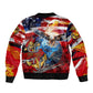 Montford Point Marines Bomber Jacket African American Eagle Anchor Tribute - African Pride
