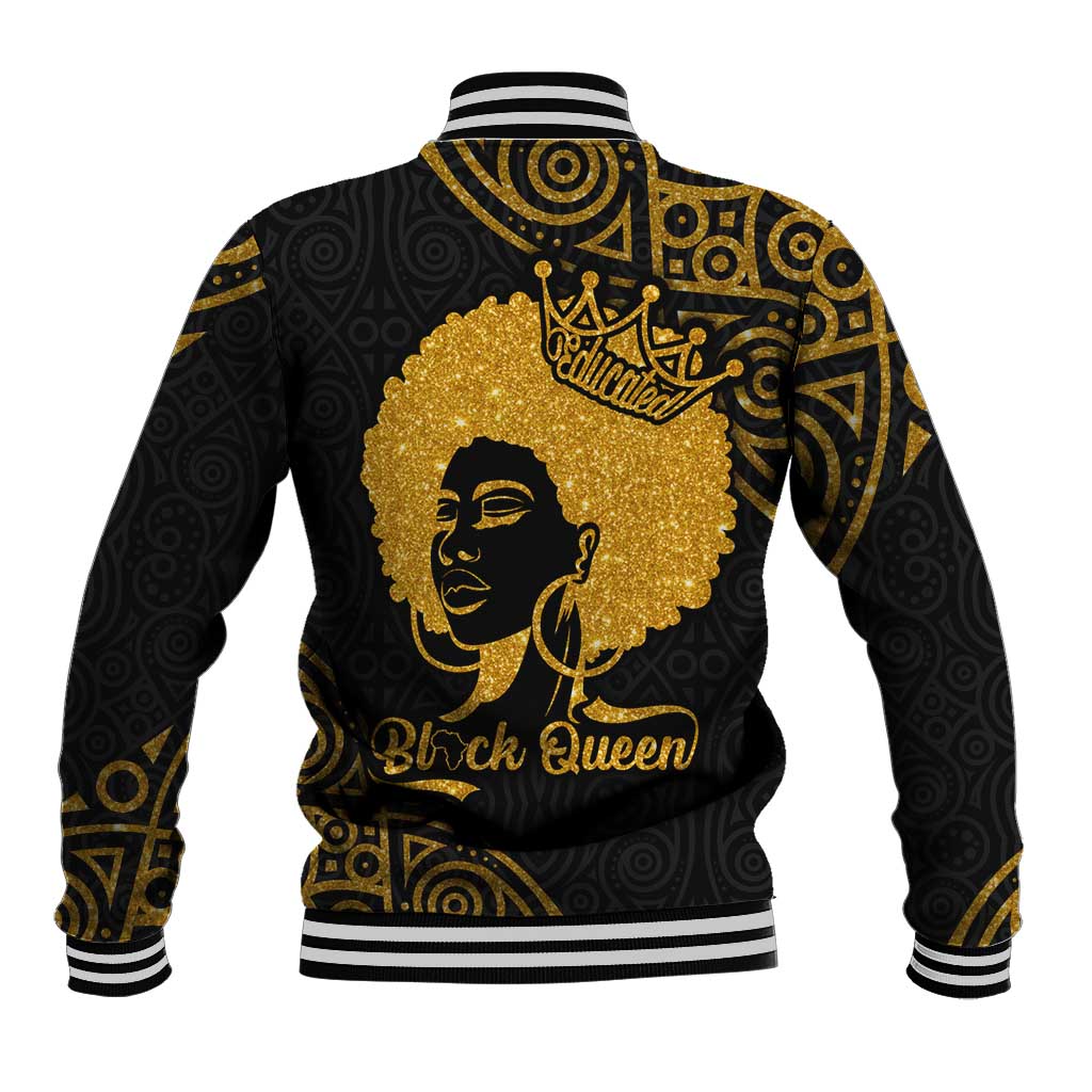 Educated Black Queen Baseball Jacket African Women DT02