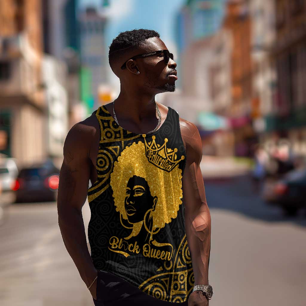 Educated Black Queen Men Tank Top African Women