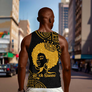 Educated Black Queen Men Tank Top African Women