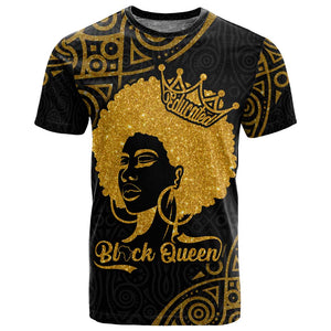 Educated Black Queen T shirt African Women