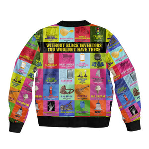 Black Inventions Bomber Jacket African-American Inventors