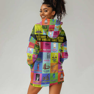 Black Inventions Hoodie Dress African-American Inventors