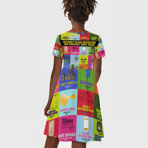 Black Inventions Kid Short Sleeve Dress African-American Inventors