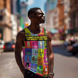 Black Inventions Men Tank Top African-American Inventors