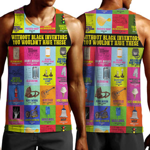 Black Inventions Men Tank Top African-American Inventors