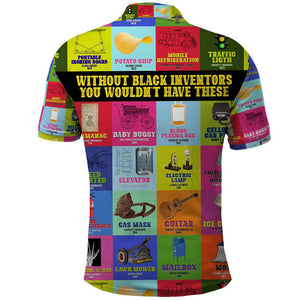 Black Inventions Polo Shirt African-American Inventors