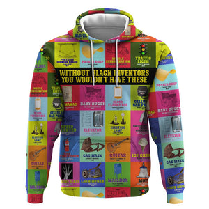 Black Inventions Zip Hoodie African-American Inventors