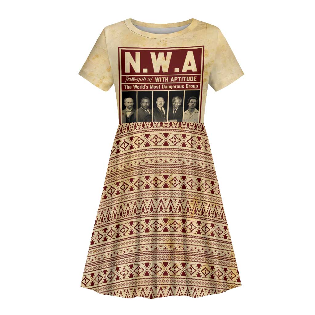 The World's Most Dangerous Group Kid Short Sleeve Dress