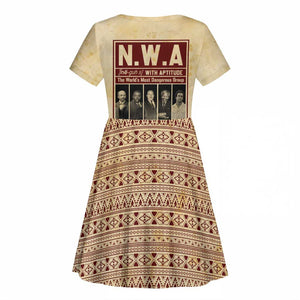 The World's Most Dangerous Group Kid Short Sleeve Dress