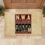 The World's Most Dangerous Group Rubber Doormat