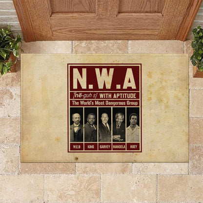 The World's Most Dangerous Group Rubber Doormat