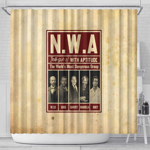 The World's Most Dangerous Group Shower Curtain