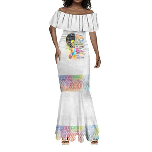 Black Girl I Am The Storm Mermaid Dress African American Women